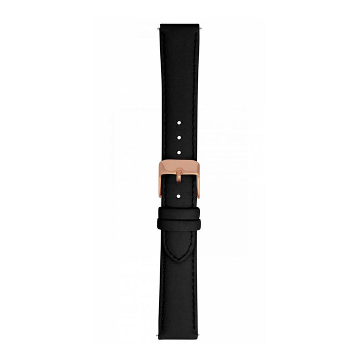 Leather Strap with Rose Gold Buckle