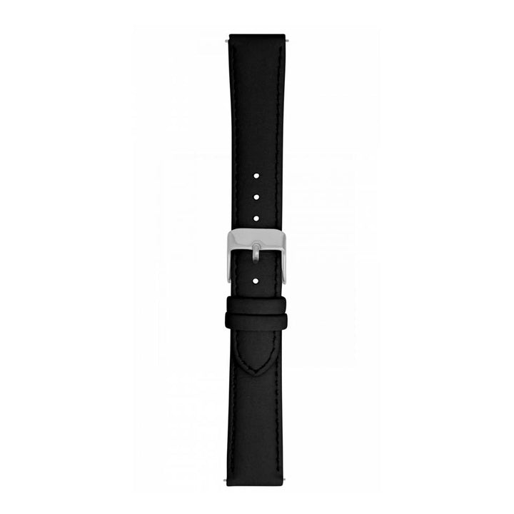 Leather Strap with Silver Buckle