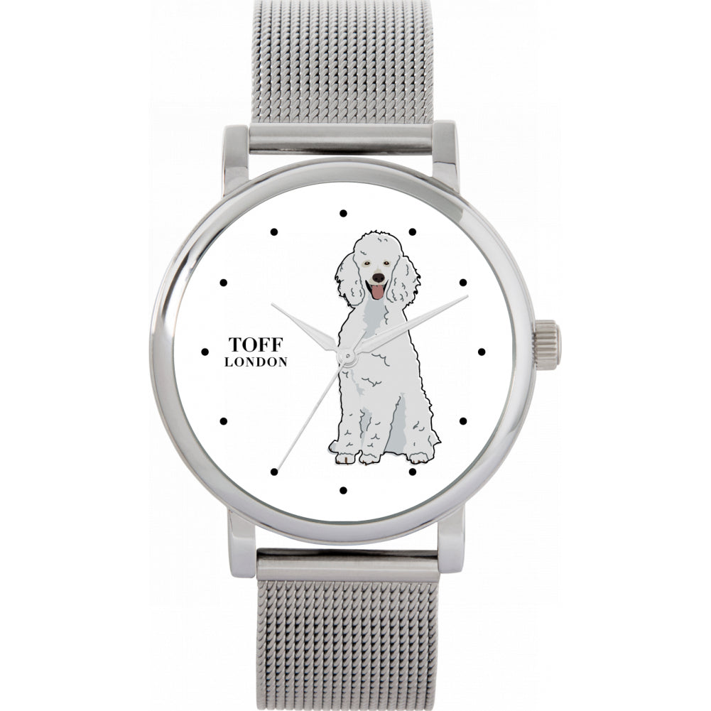 Ladies Poodle Dog Watch