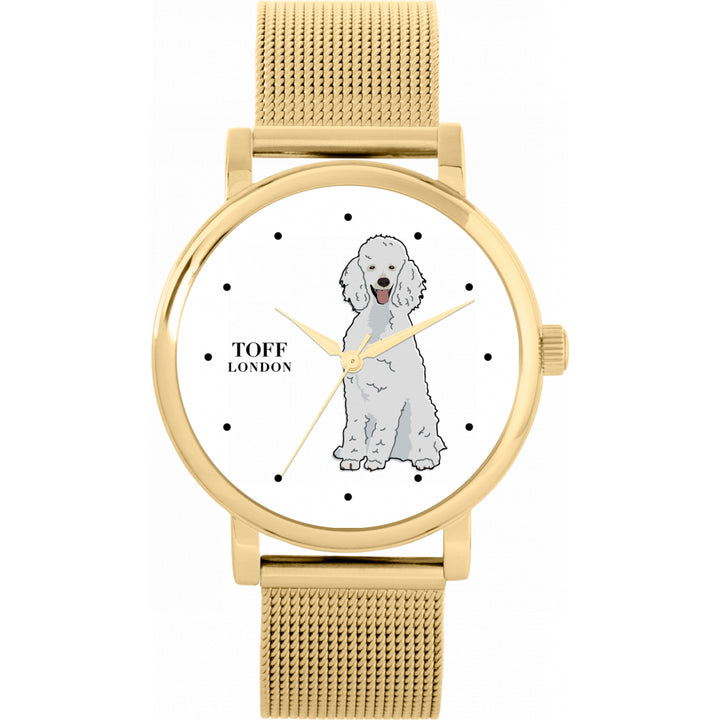Ladies Poodle Dog Watch