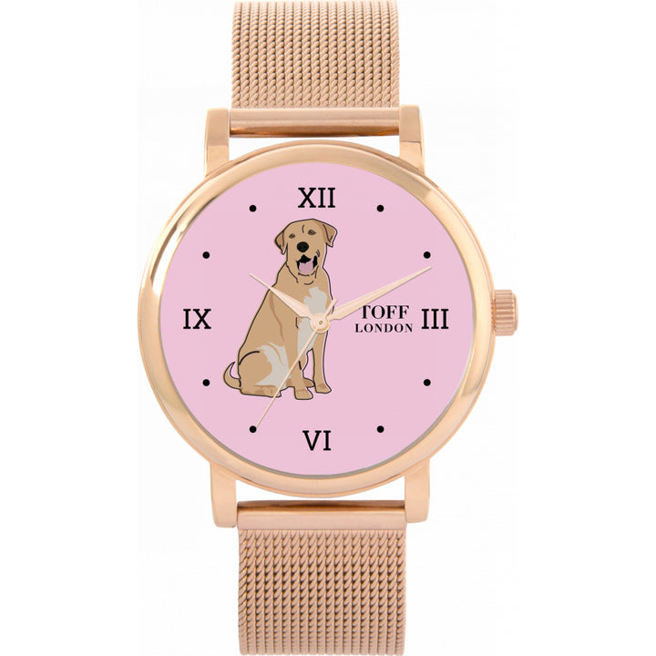Ladies Tan Labrador Retriever Dog Watch
