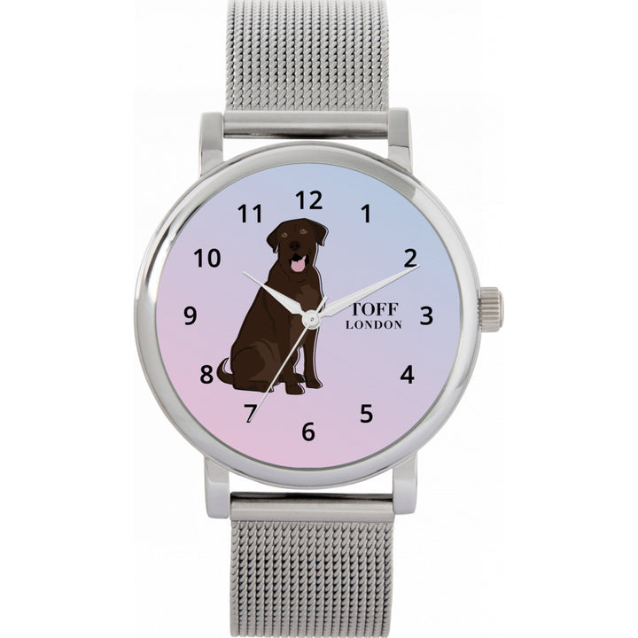 Ladies Brown Labrador Retriever Dog Watch