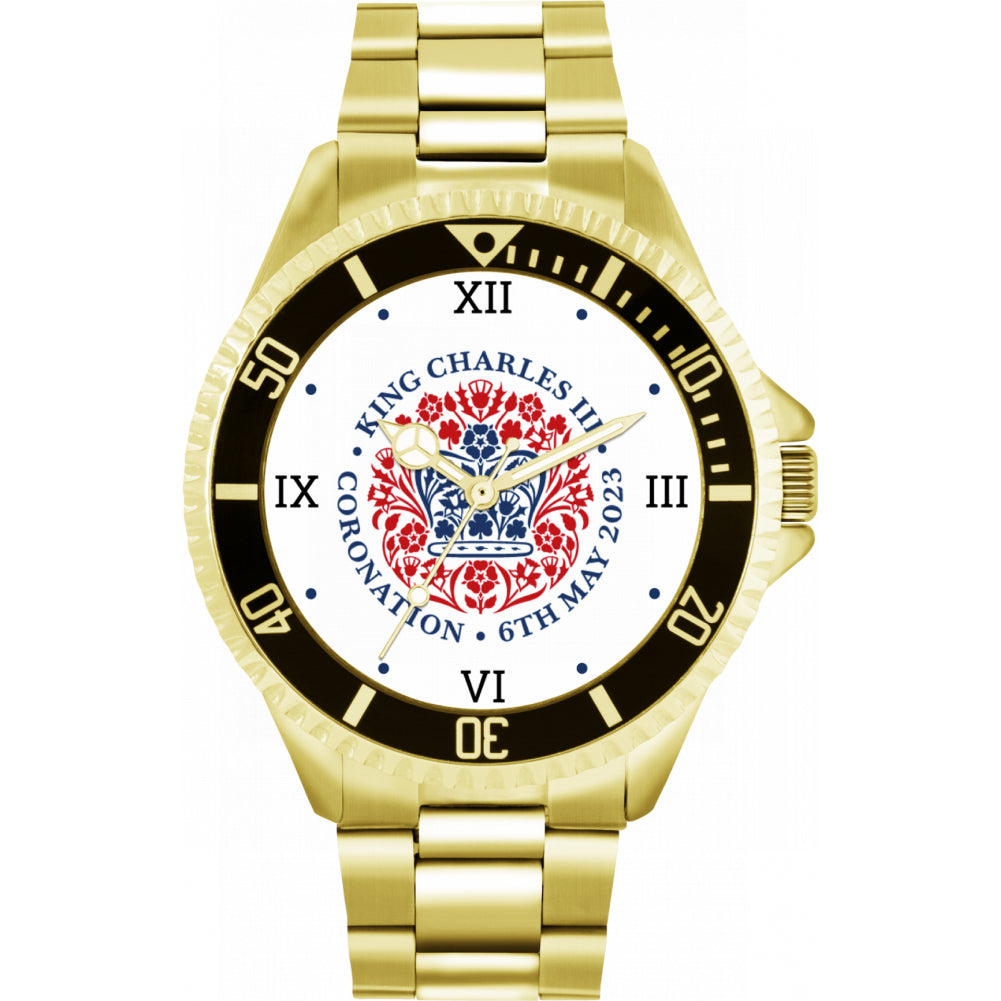Mens King Charles Coronation Watch