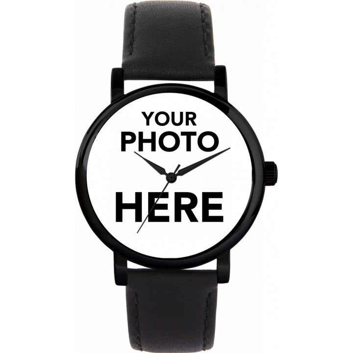 Ladies Personalised Photo Engraved Gift Watch