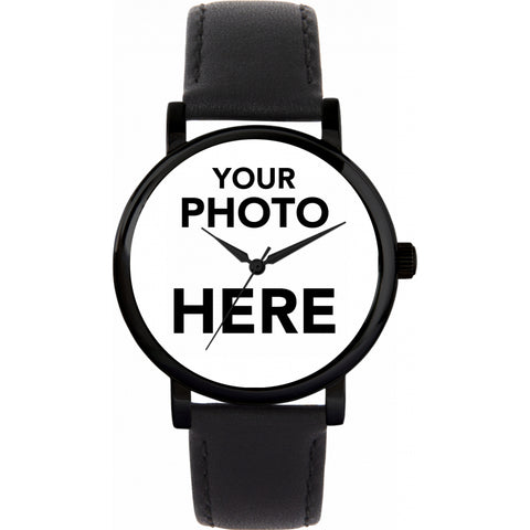Ladies Personalised Photo Engraved Gift Watch