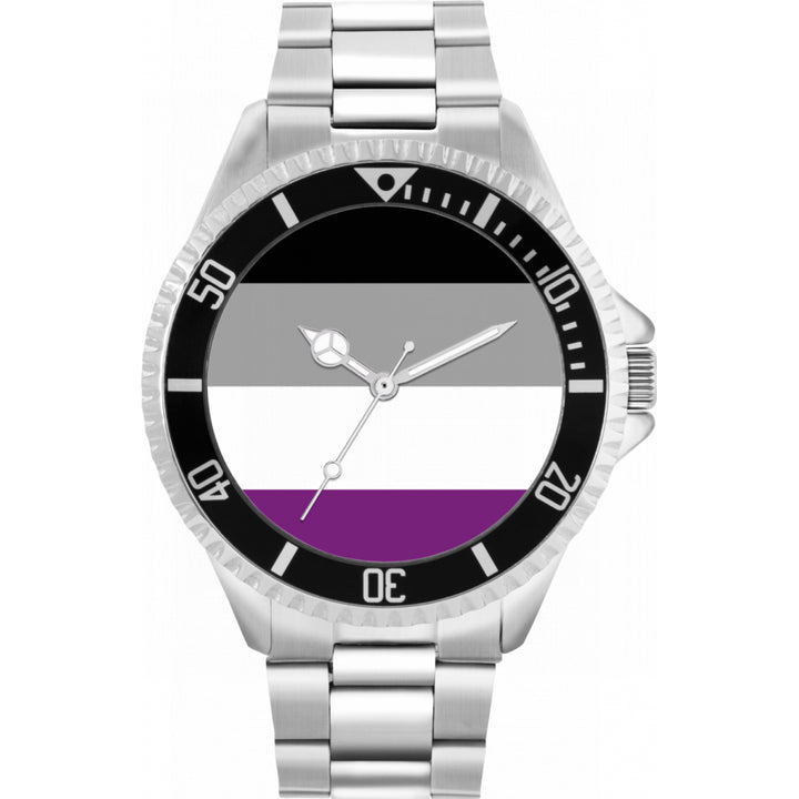 42mm Pride Asexual Flag Watch