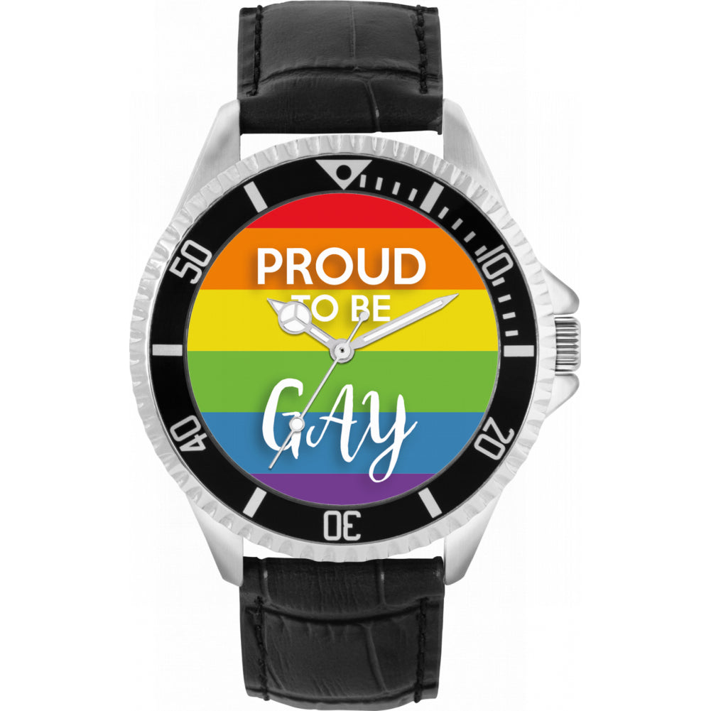 42mm Pride Horizontal Proud Watch