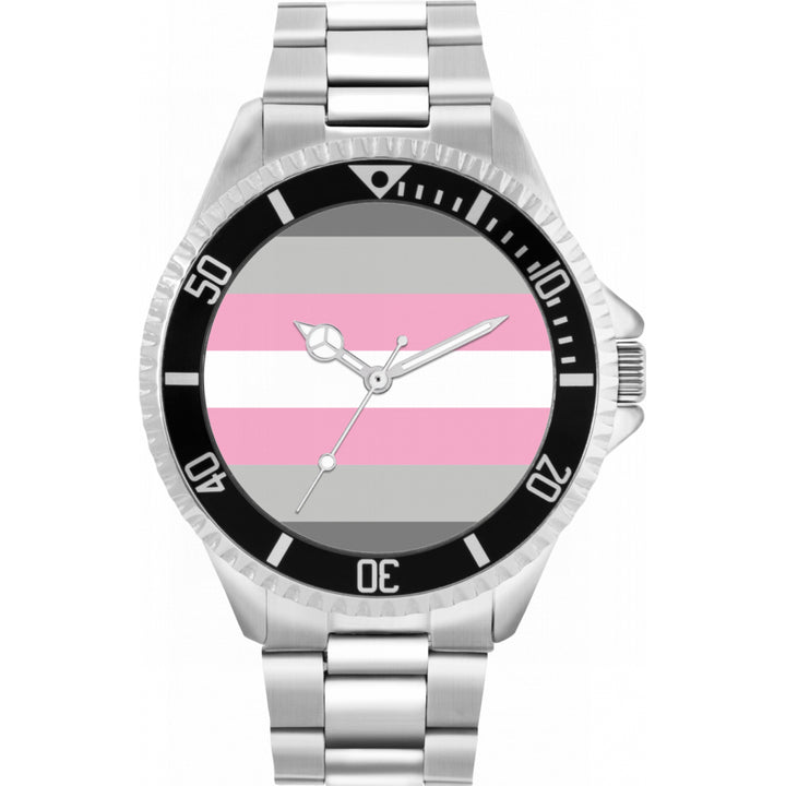 42mm Pride Girl Demigender Flag Watch