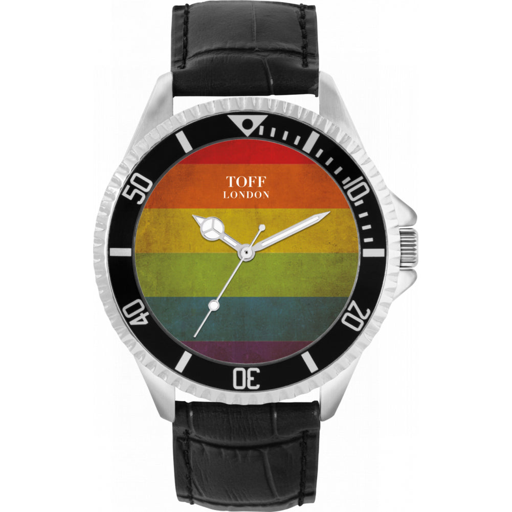 42mm Pride Vintage Rainbow Watch