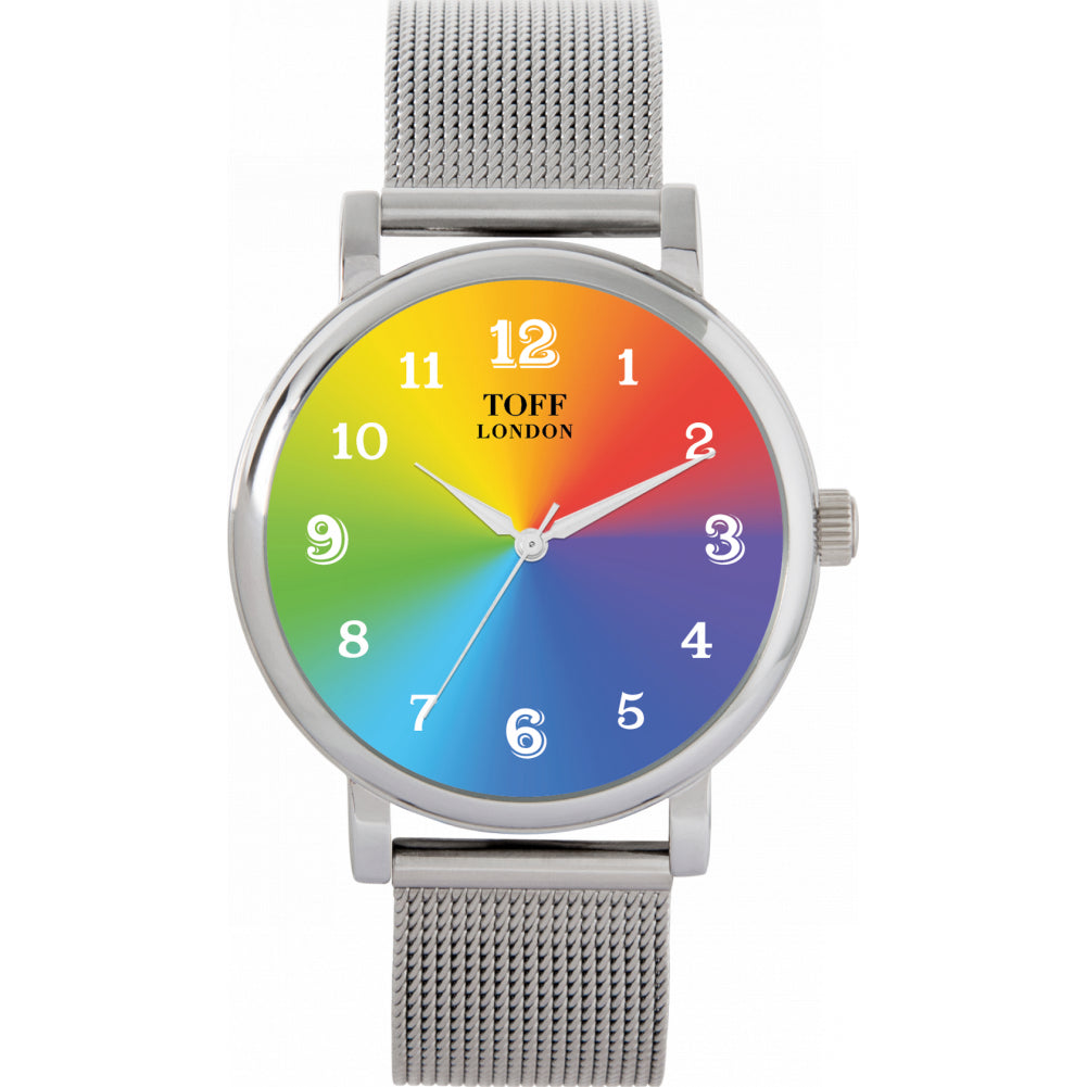 38mm Pride Ombre Arabic numerals Watch