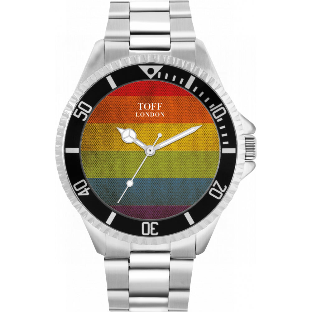 42mm Pride Vintage Rainbow Watch