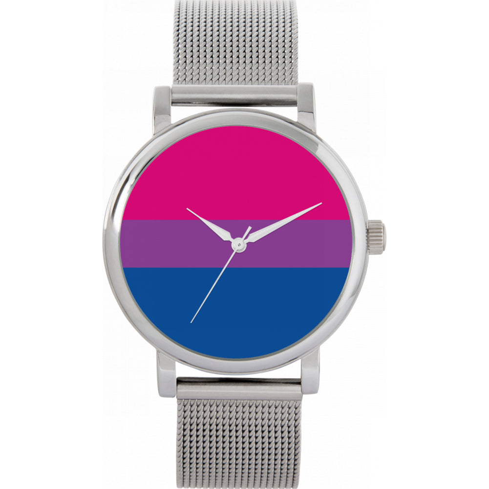 38mm Pride Bisexual Flag Watch