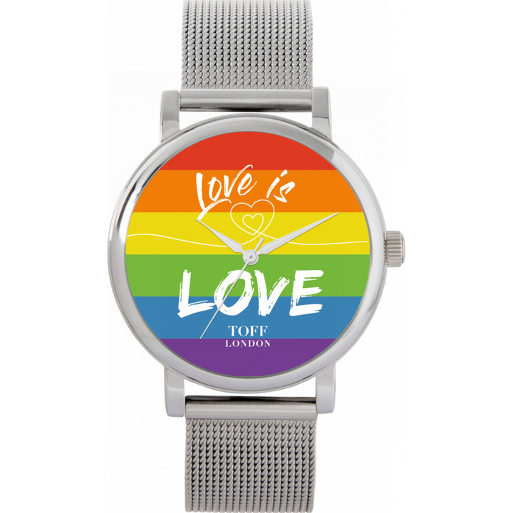 38mm Pride Love is Love Watch