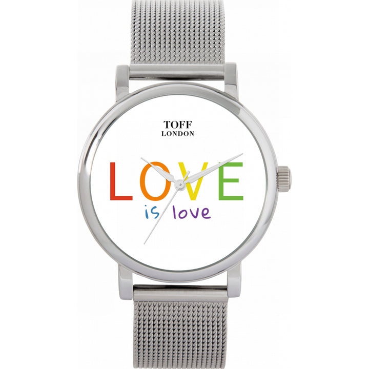 38mm Pride Love is love Watch