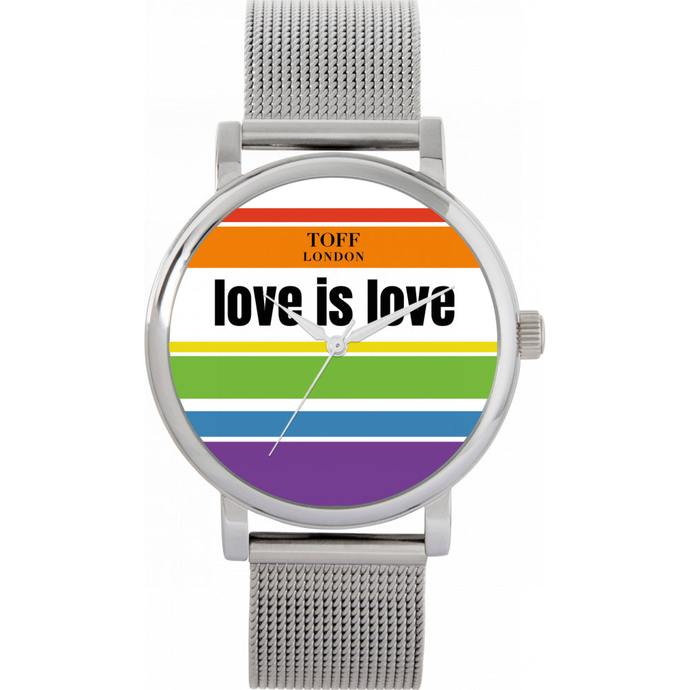 38mm Pride Love Is Love Watch