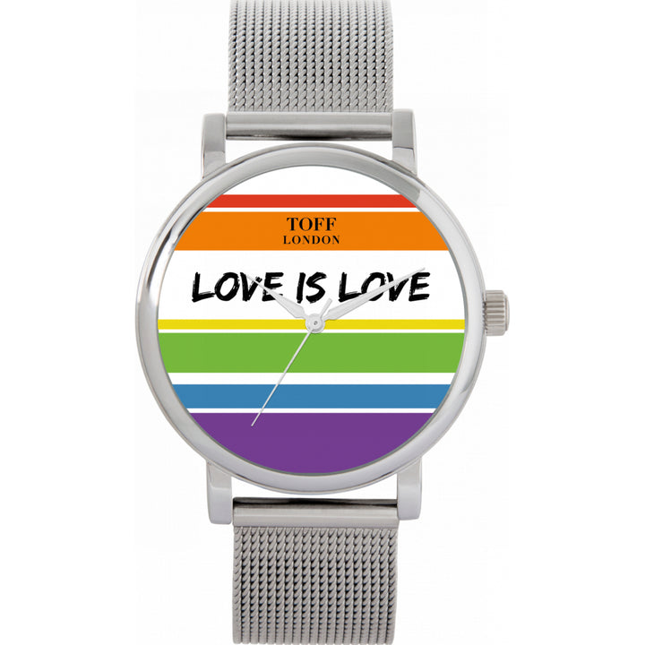 38mm Pride Love Is Love Watch