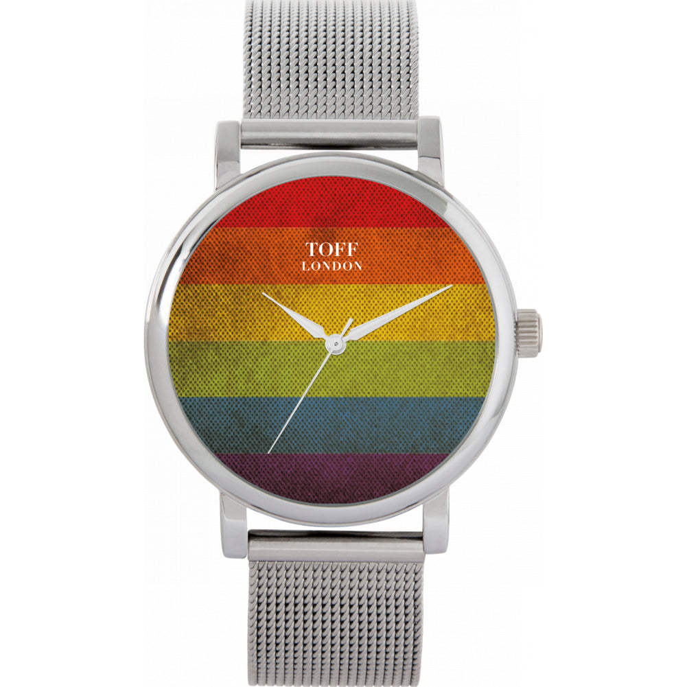38mm Pride Vintage Rainbow Watch