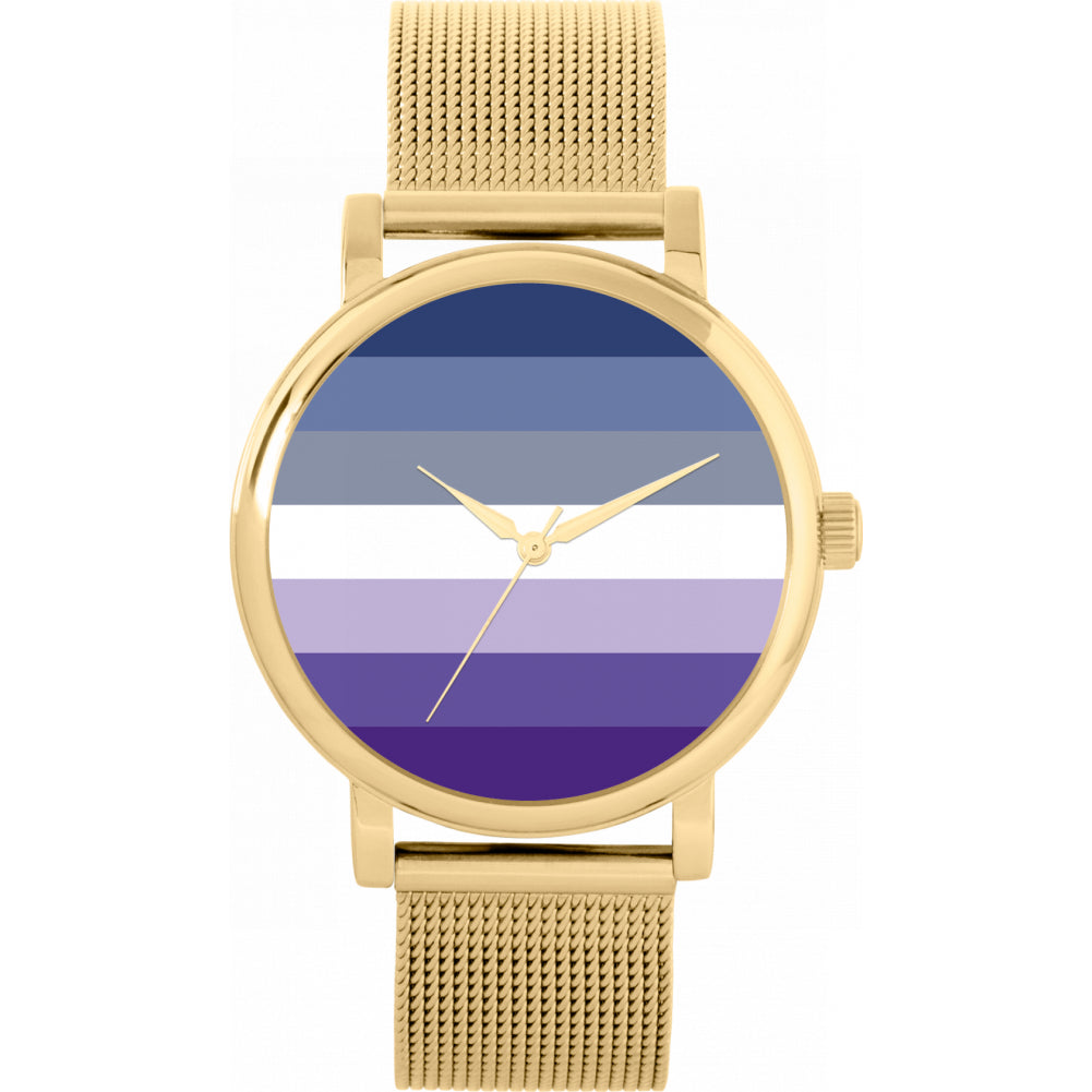 38mm Pride Butch Lesbian Flag Watch