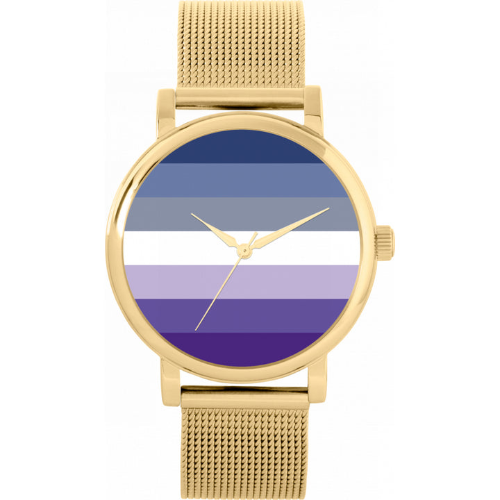 38mm Pride Butch Lesbian Flag Watch