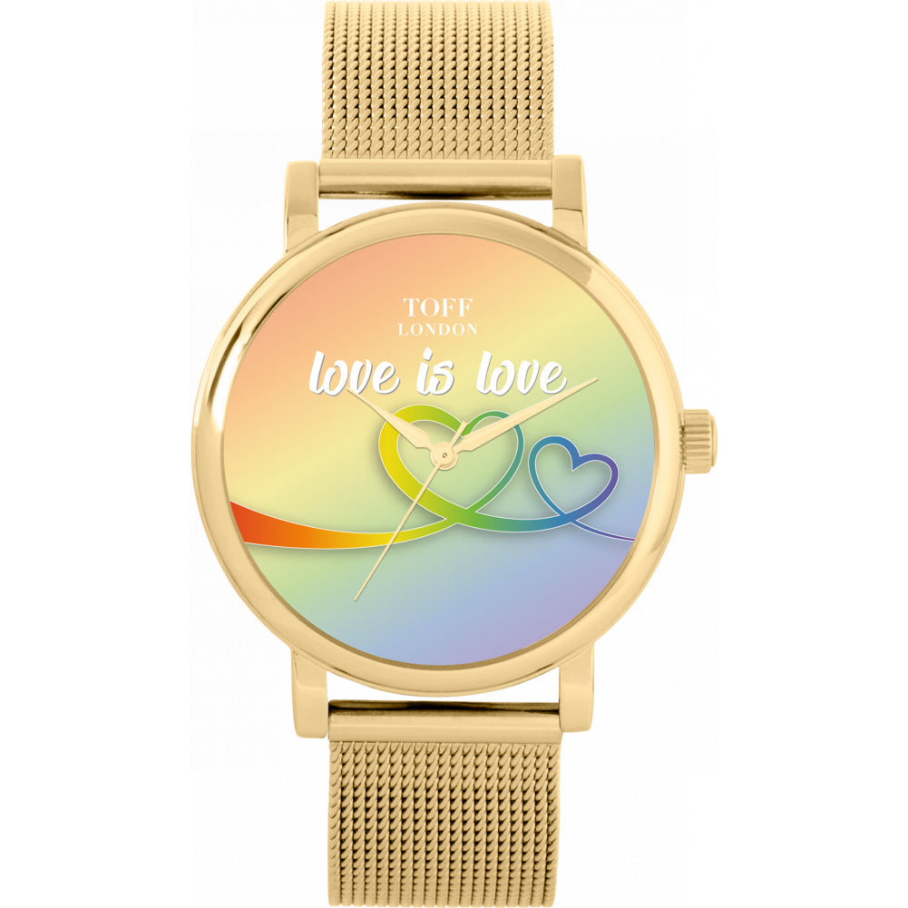 38mm Pride Love is Love Watch