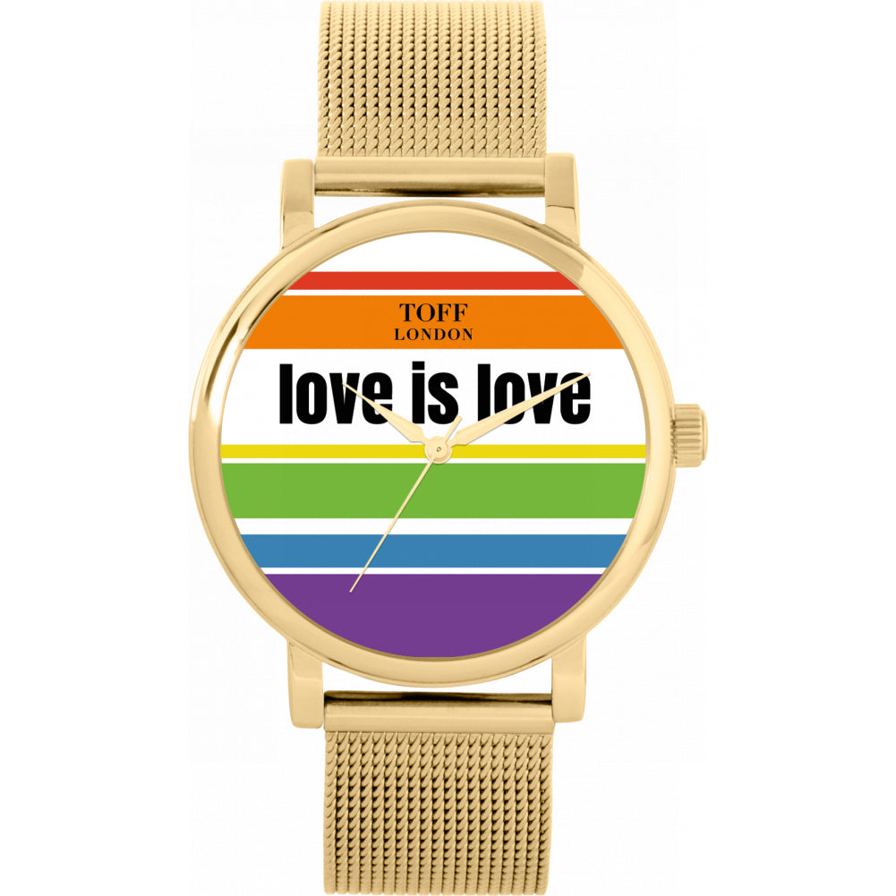 38mm Pride Love Is Love Watch