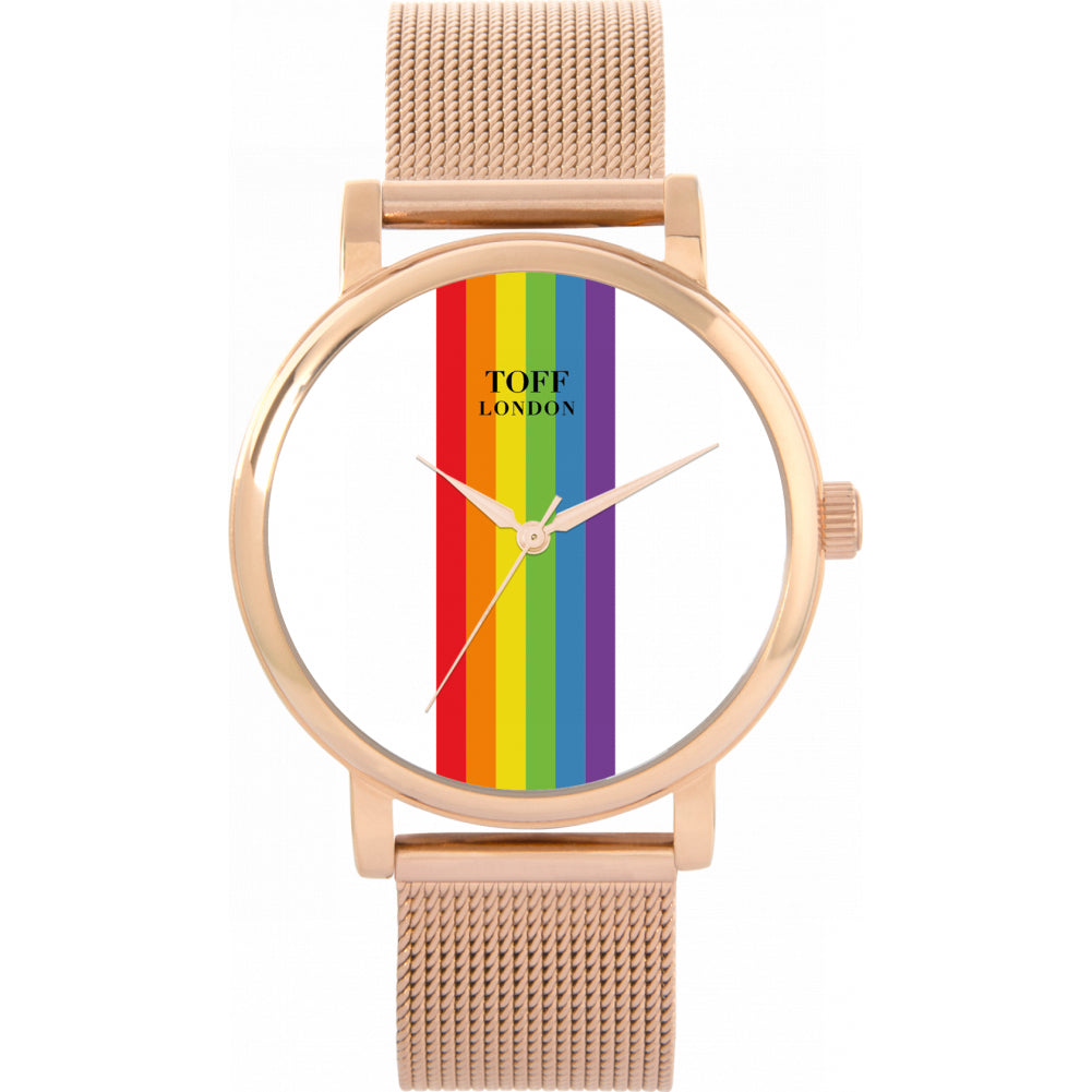 38mm Pride Linear Watch
