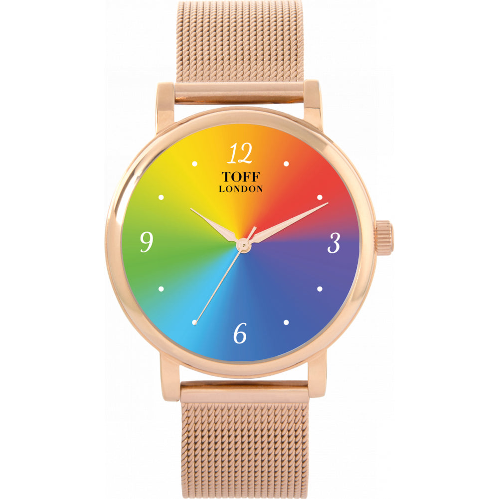 38mm Pride Ombre Arabic numerals Watch
