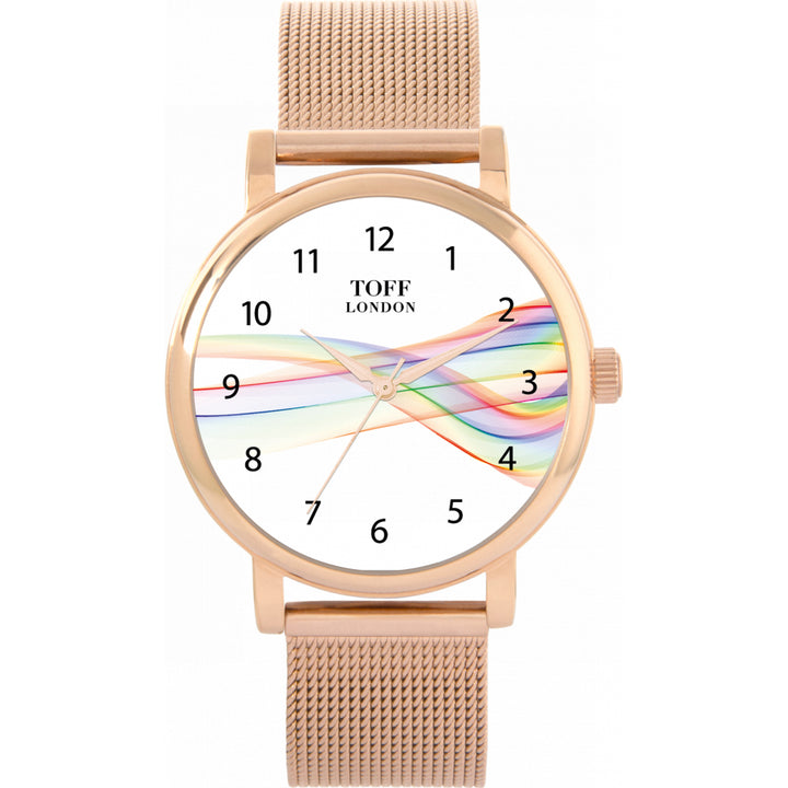 38mm Pride Ribbon Batons Watch