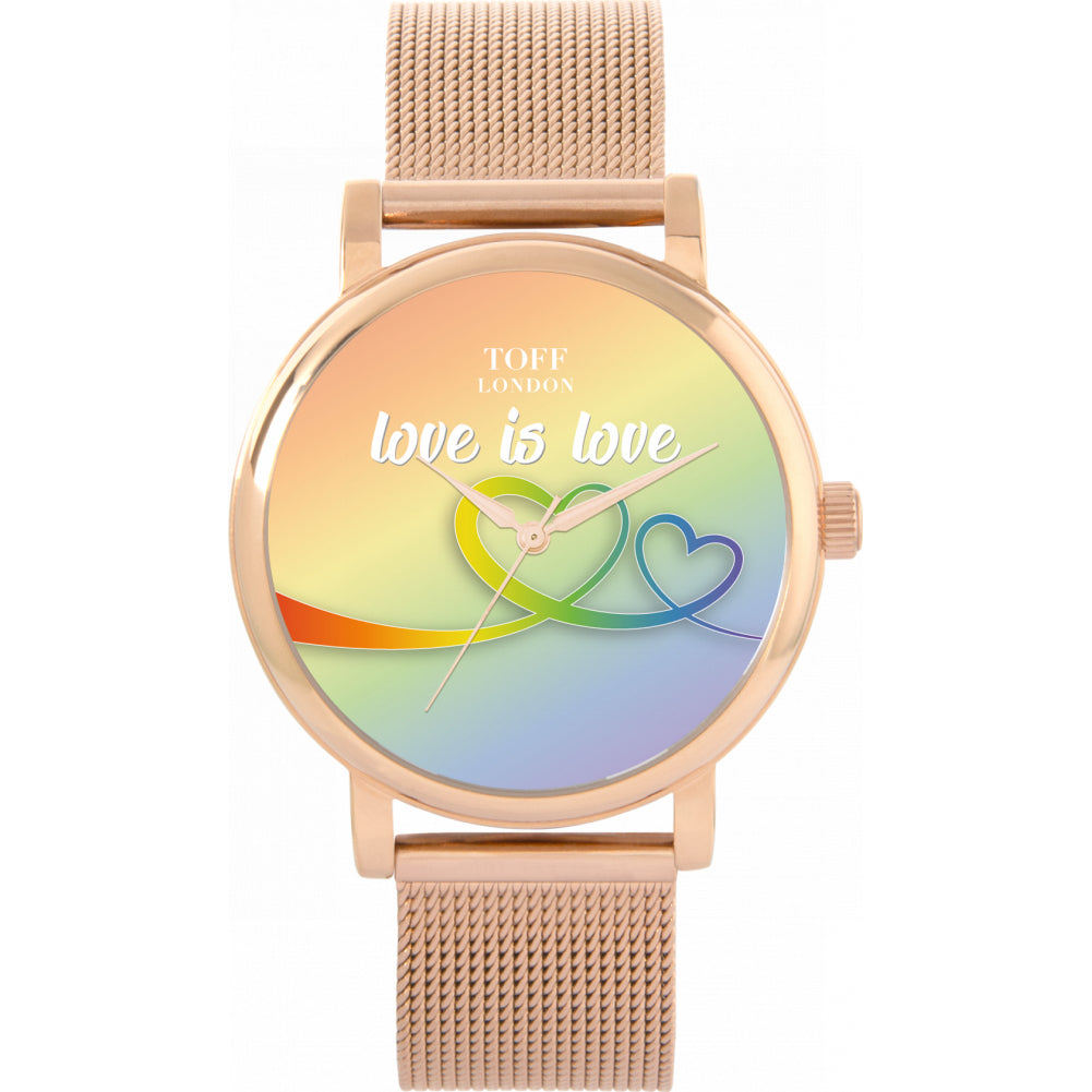 38mm Pride Love is Love Watch