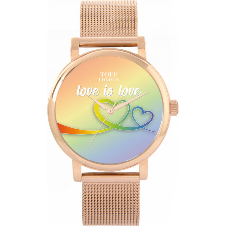 38mm Pride Love is Love Watch
