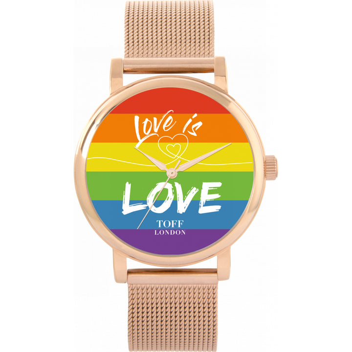 38mm Pride Love is Love Watch