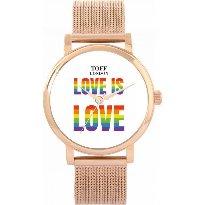 38mm Pride Love Is Love Watch