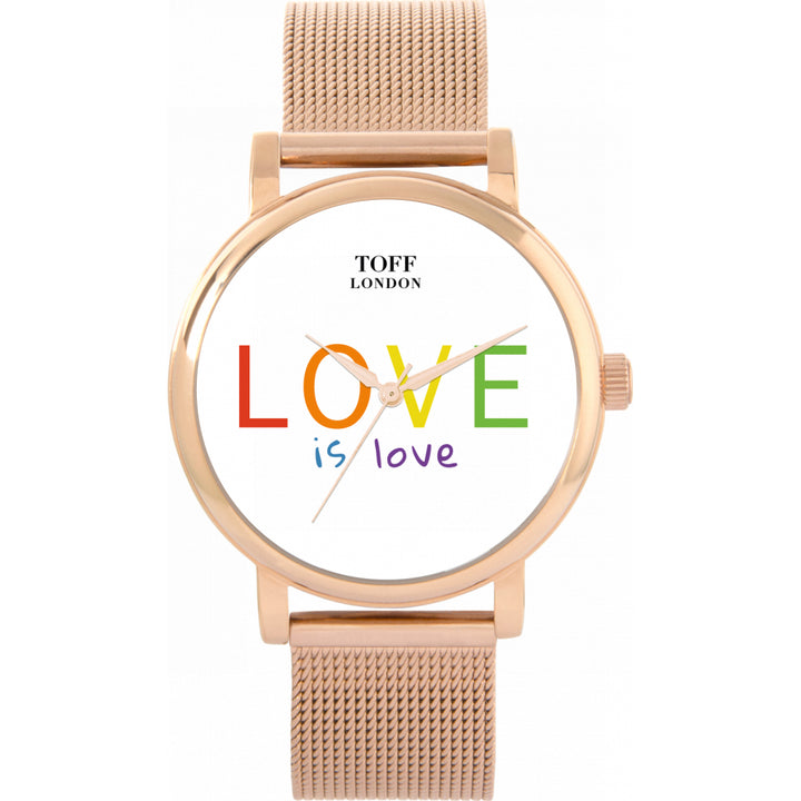 38mm Pride Love is love Watch