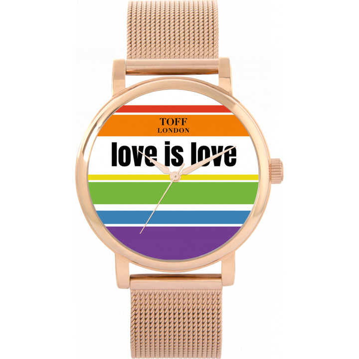 38mm Pride Love Is Love Watch