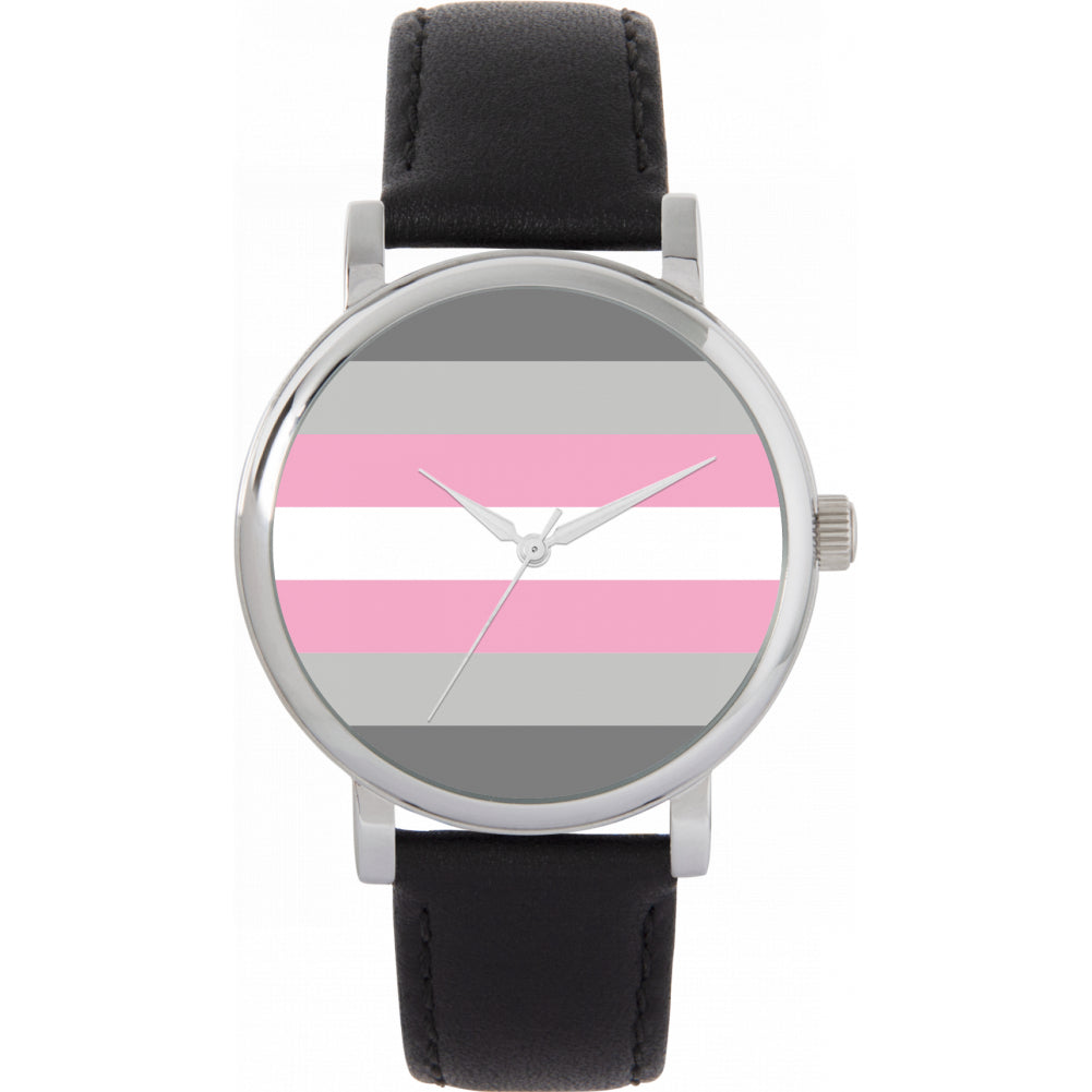 38mm Pride Girl Demigender Flag Watch
