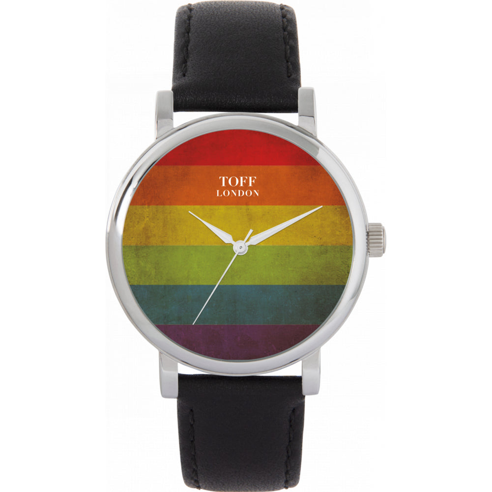 38mm Pride Vintage Rainbow Watch