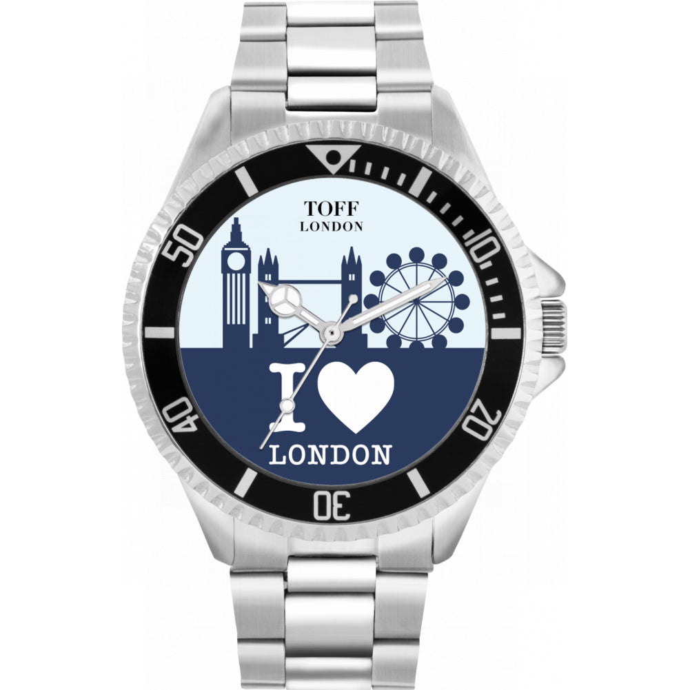 Mens London City Skyline Watch