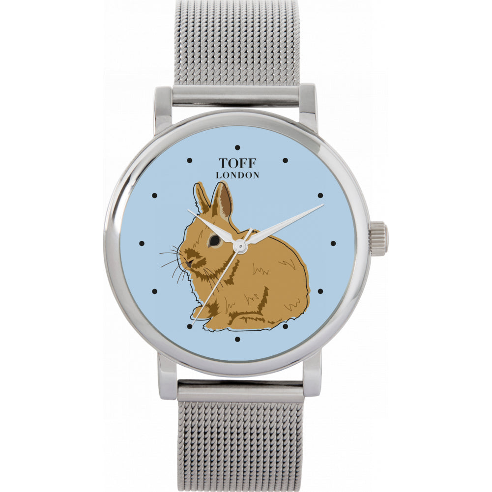 Ladies Brown Netherland Dwarf Rabbit Watch