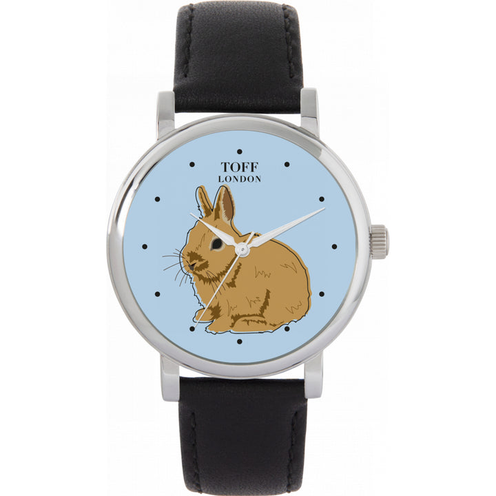 Ladies Brown Netherland Dwarf Rabbit Watch