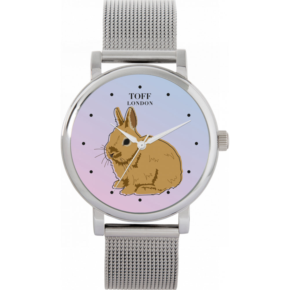 Ladies Brown Netherland Dwarf Rabbit Watch