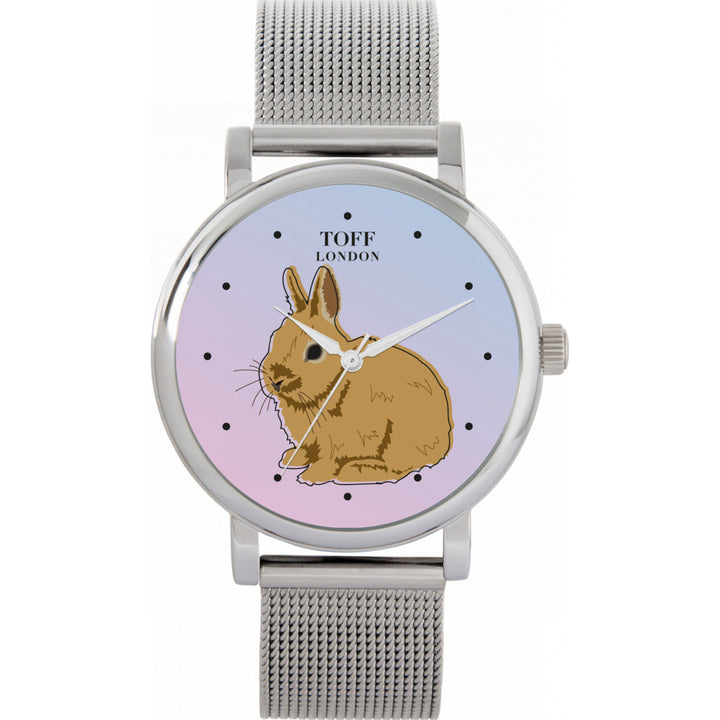 Ladies Brown Netherland Dwarf Rabbit Watch