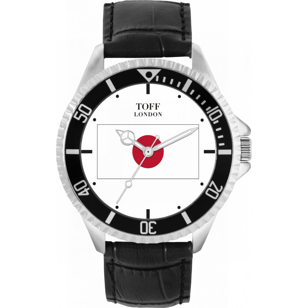 Mens Japan Flag Watch