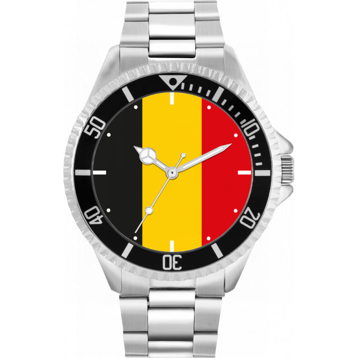 Mens Belgium Flag Watch