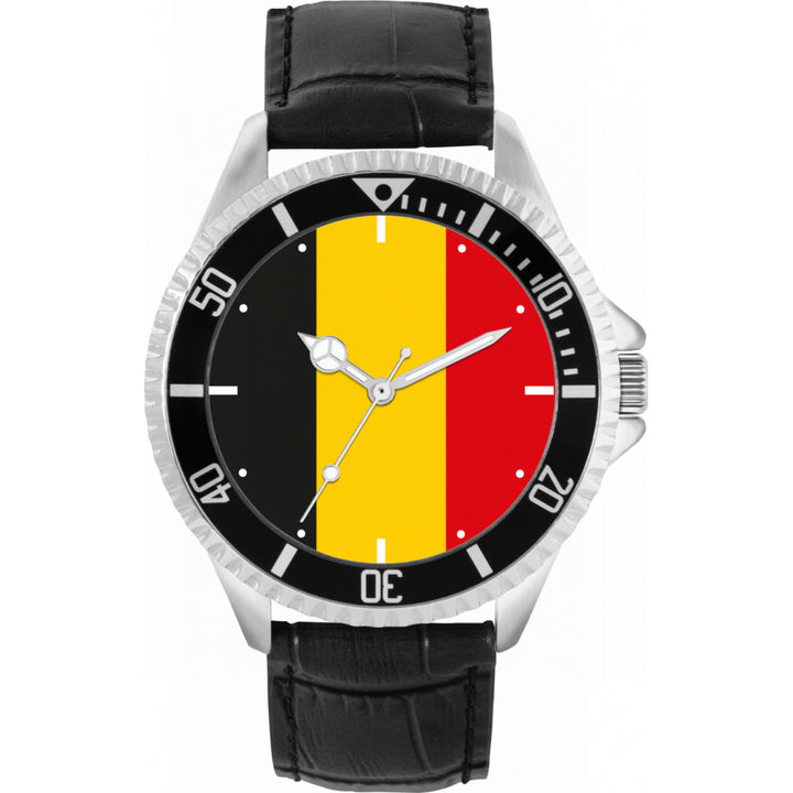 Mens Belgium Flag Watch