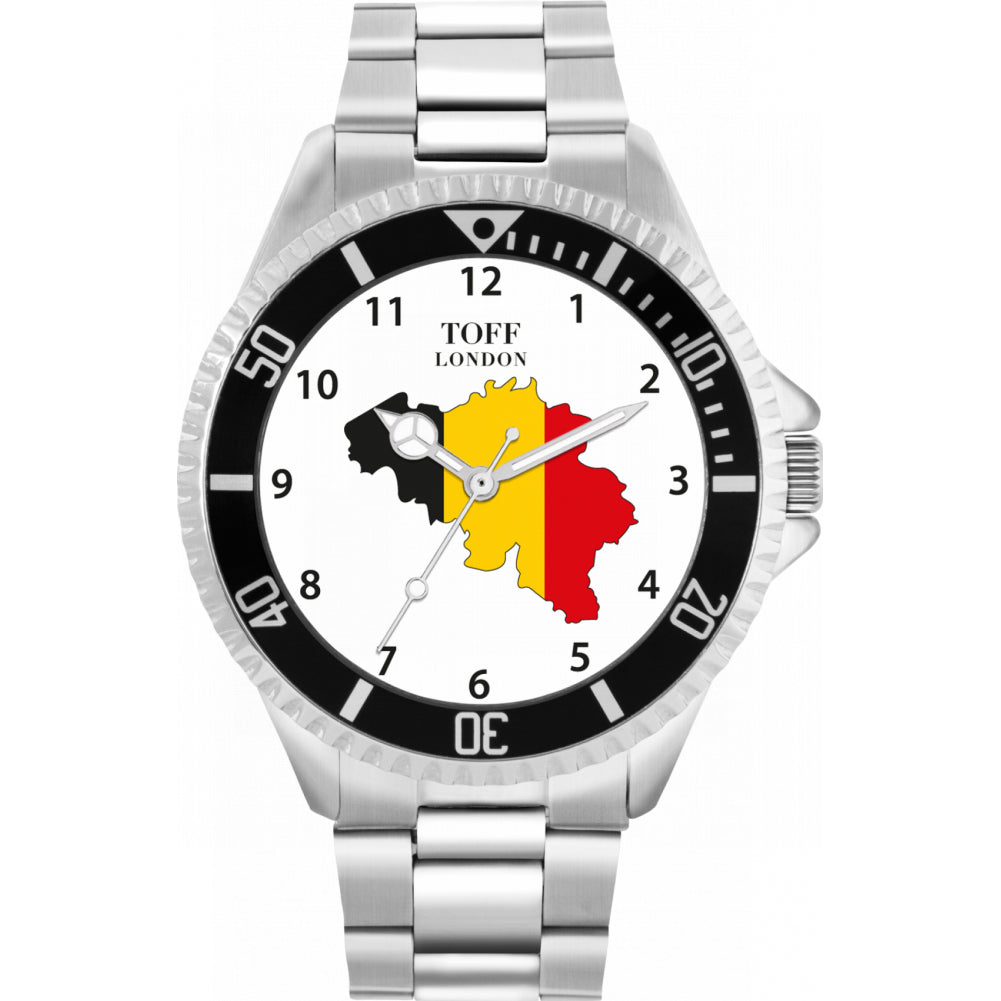 Mens Belgium Flag Watch