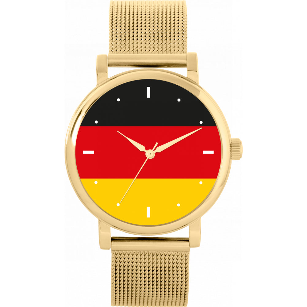 Ladies Germany Flag Watch