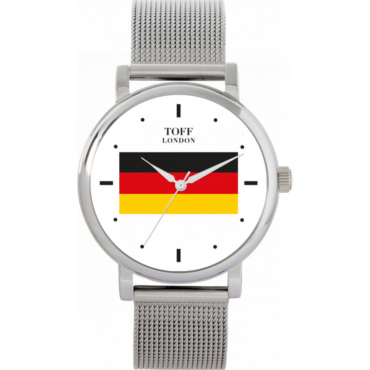 Ladies Germany Flag Watch