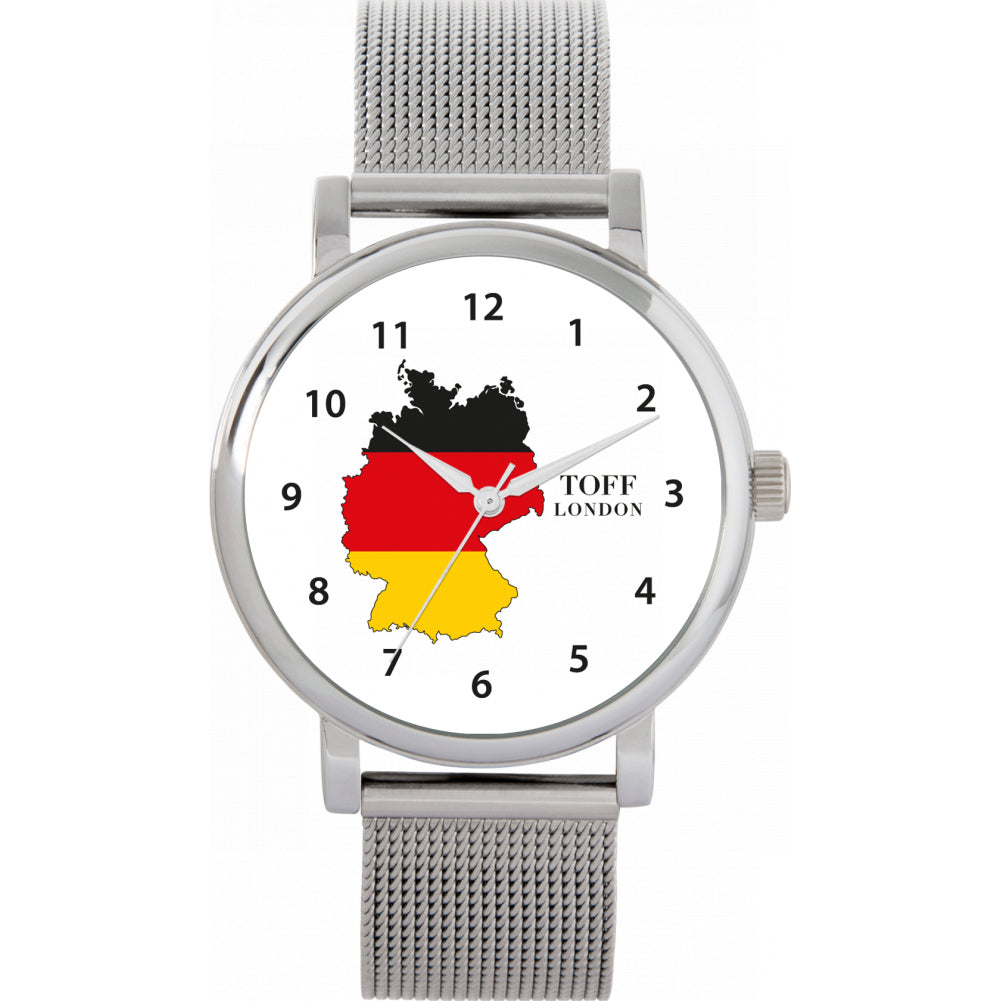 Ladies Germany Flag Watch