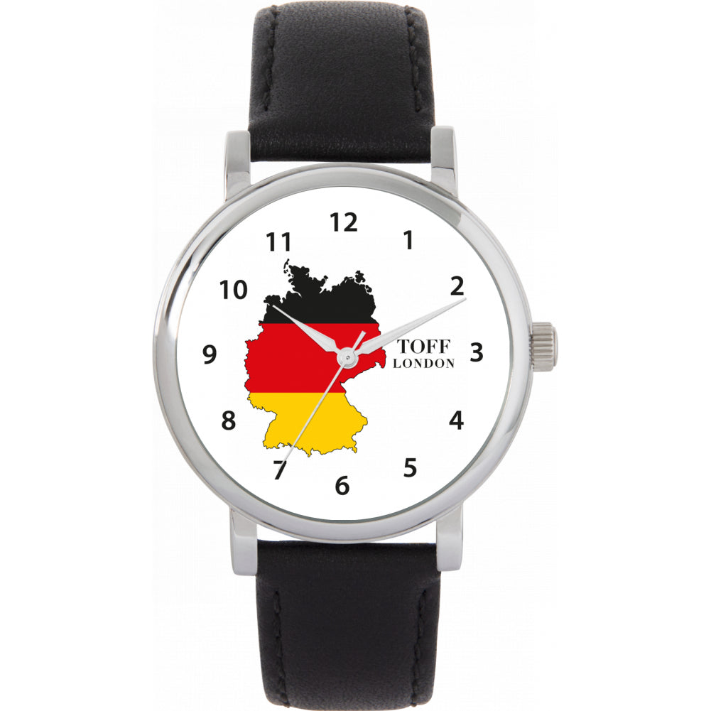 Ladies Germany Flag Watch