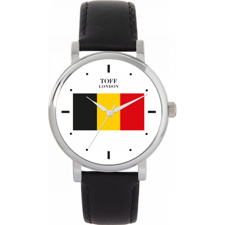 Ladies Belgium Flag Watch